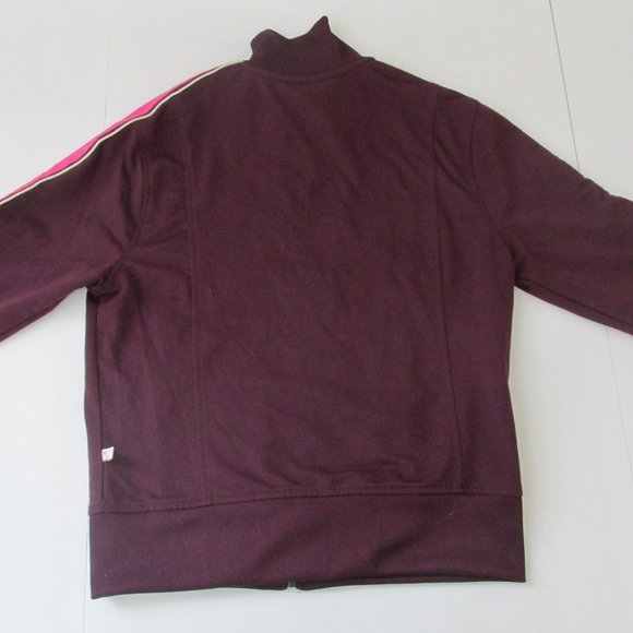 Counter Culture Zip Up Athletic Track‎ Jacket Womens Medium Purple Sweatshirt - Picture 6 of 6
